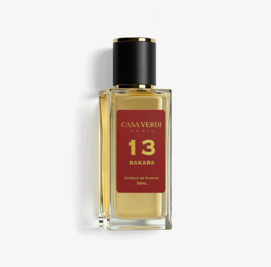 Bakara – Extrait de Parfum N°13 par Casa Verdi : L’éclat d’un luxe incandescent - 50ml
