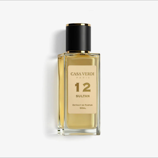Sultan – Extrait de Parfum N°12 par Casa Verdi : La majesté incarnée - 50ml